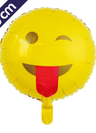 Emoji tongue Folieballon - 46 cm