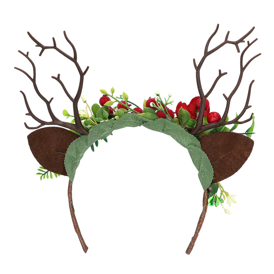 Diadeem Rendiergewei - feestelijk