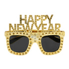 Partybril Bling Bling 'Happy New Year' - goud