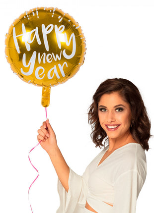 Happy New Year Foil Balloon - 45 cm