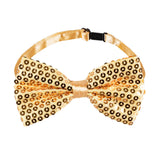 Accessoireset goud - partybril + vlinderstrik & bretels