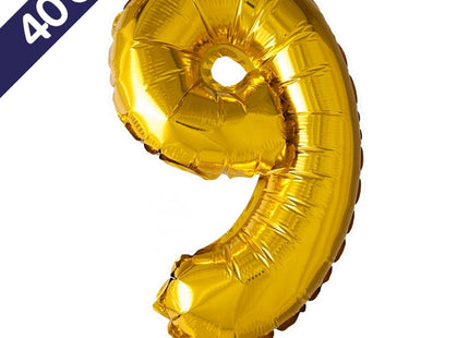 Cijferballon - goud