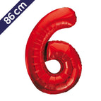 Cijfer 6 / 86 cm