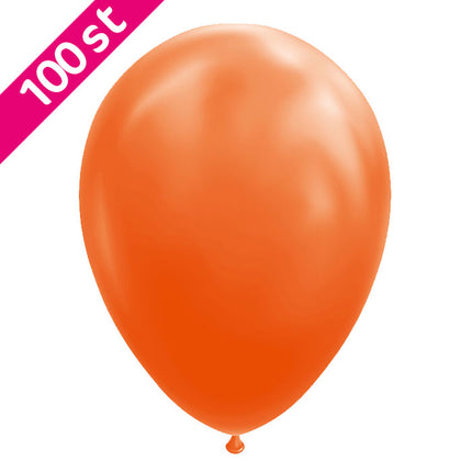 Ballonnen - 100 stuks - 30 cm - oranje
