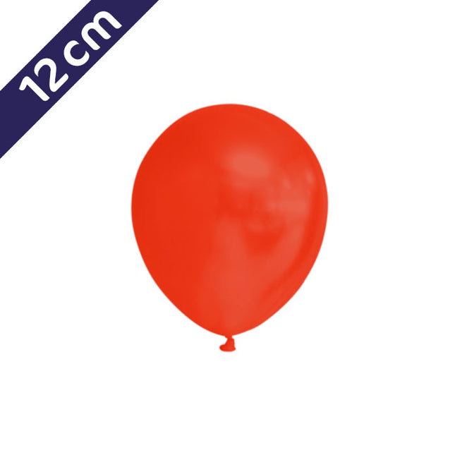 Ballonnen - 100 stuks - 12 cm - rood