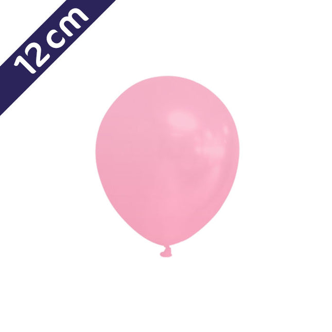 Ballonnen - 100 stuks - 12 cm - roze