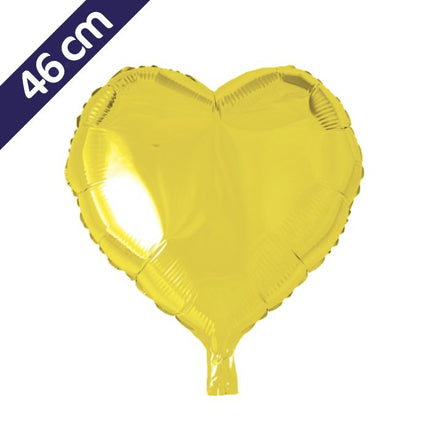 Folieballon hart - 46 cm