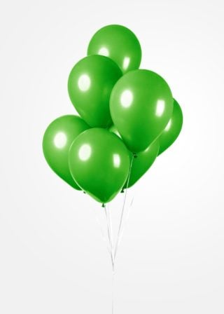 Ballonnen - 50 stuks - 30 cm - licht groen