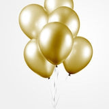 Ballonnen - 50 stuks - 30 cm - Goud metallic