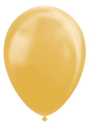 Balloons - 10 pieces - 30 cm - Gold metallic