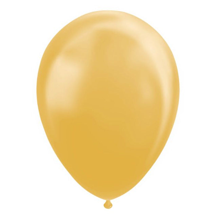 Ballonnen - 50 stuks - 30 cm - Goud metallic