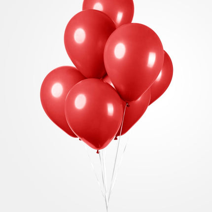 Ballonnen - 10 - stuks - 30 cm - rood