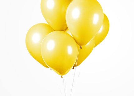 Ballonnen - 10 - stuks - 30 cm - geel