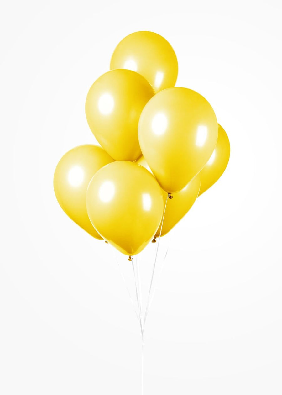 Ballonnen - 50 stuks - 30 cm - geel