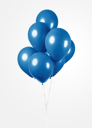 Ballonnen - 10 - stuks - 30 cm - koninklijk blauw