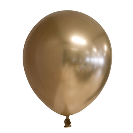 Luftballons – 10 Stück – 30 cm – Chromgold