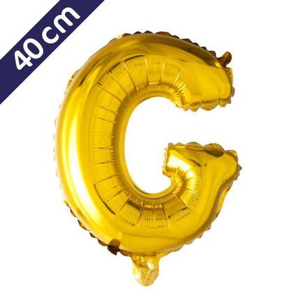 Folieballon - 40 cm - goud - letters