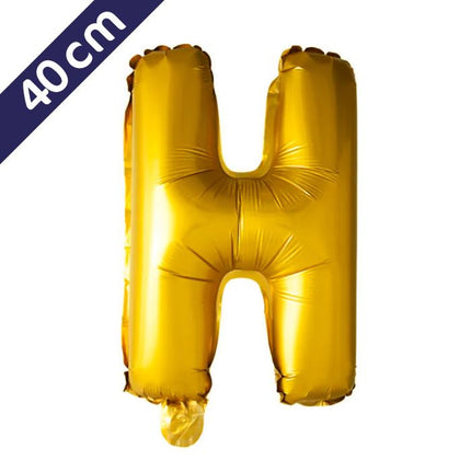 Folieballon - 40 cm - goud - letters