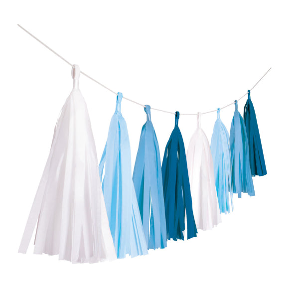 Tassel slinger - 3 meter - blauw