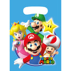 Super Mario Uitdeelzakjes (plastic) - 8 stuks - 23 x 16 cm
