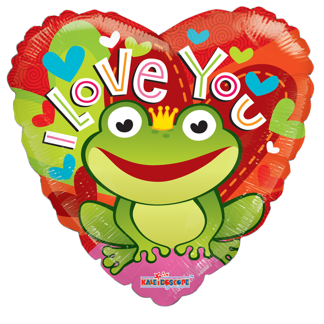 Folieballon hart "I Love You" - 45 cm