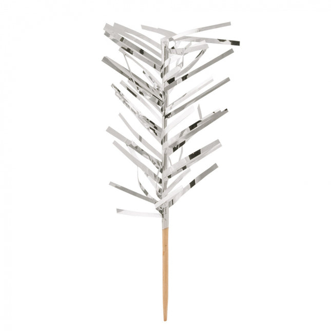 Cocktailprikkers - 20 stuks - 10 cm - zilver