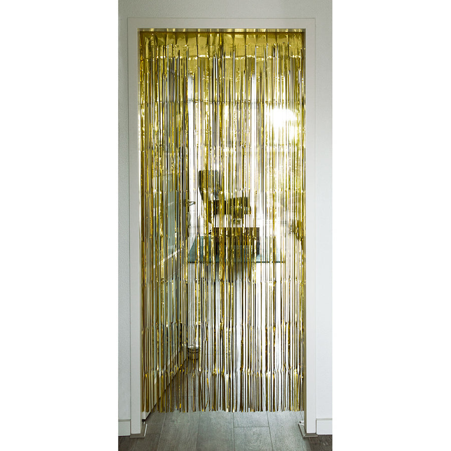 Foliegordijn - 200 x 100 cm - goud