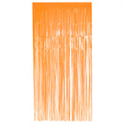 Foliegordijn - 200 x 100 cm - neon oranje