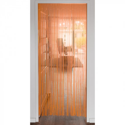 Foliegordijn - 200 x 100 cm - neon oranje