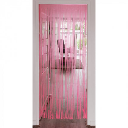Foliegordijn - 200 x 100 cm - neon roze