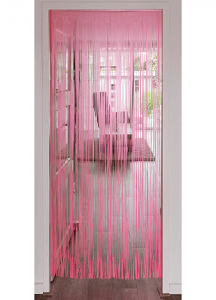 Foliegordijn - 200 x 100 cm - neon roze