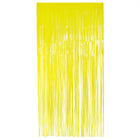 Foliegordijn - 200 x 100 cm - neon geel