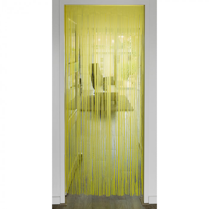 Foliegordijn - 200 x 100 cm - neon geel