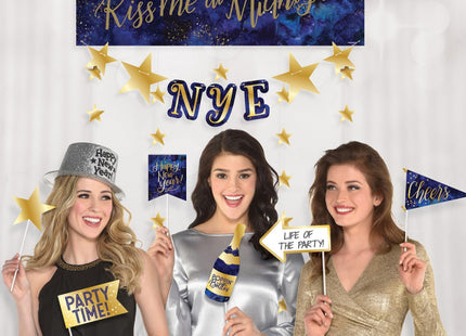 New Year Photobooth props
