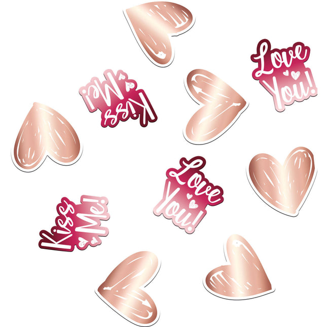 Tafelconfetti - Ombre Love - 45 stuks