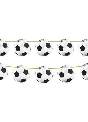 Football bunting - 10 meters - paper