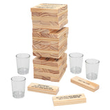Jenga drankspel drinking tower