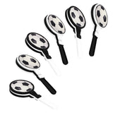 Voetbal handklappers - 6 stuks