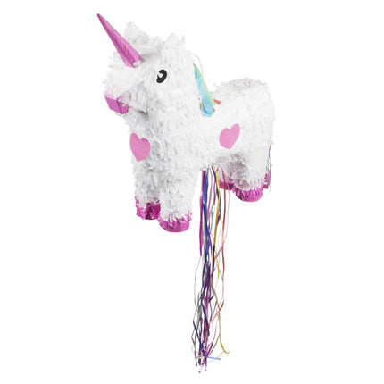 Einhorn-Piñata zum Ziehen (47 x 39 x 13 cm)