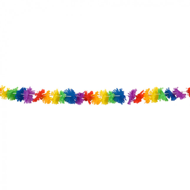 Regenboog Slinger - 3 meter - bloemen