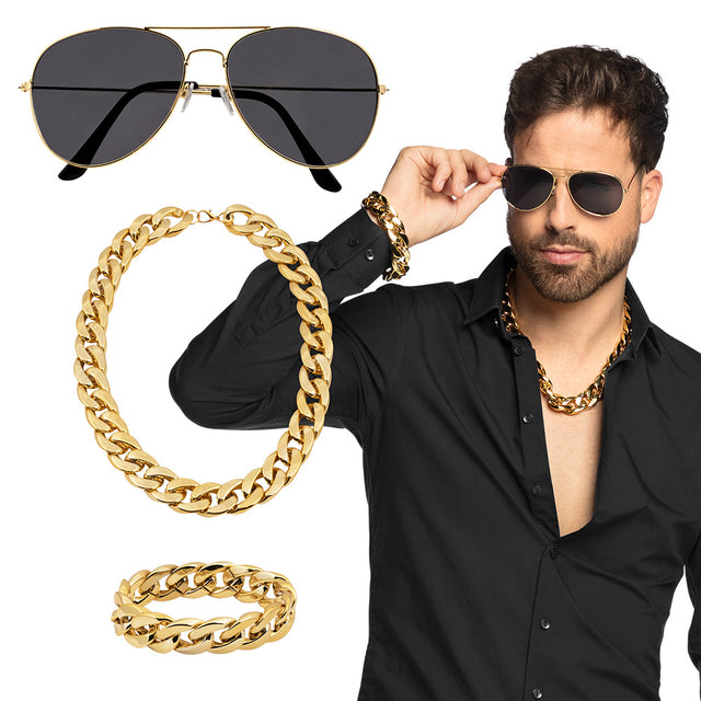 Accessoireset Pimp - 3 delig