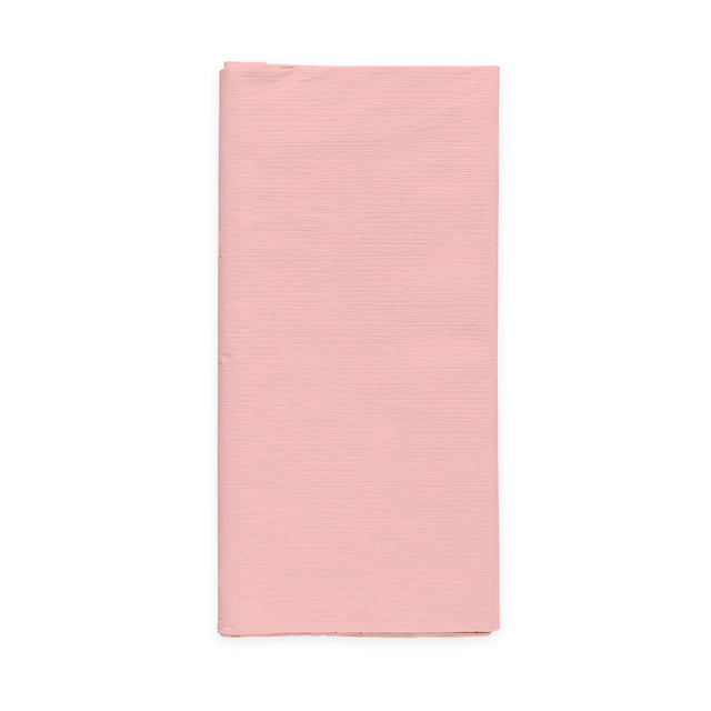 Papieren tafelkleed FSC - 120 x 180 cm - lichtroze