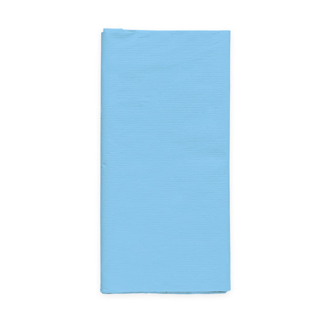Papieren tafelkleed FSC - 120 x 180 cm - lichtblauw