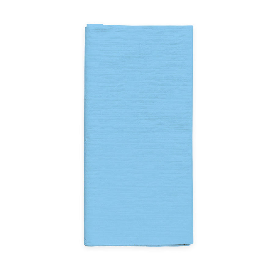 Papieren tafelkleed FSC - 120 x 180 cm - lichtblauw