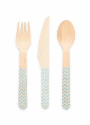 Wooden cutlery FSC - 18 pieces