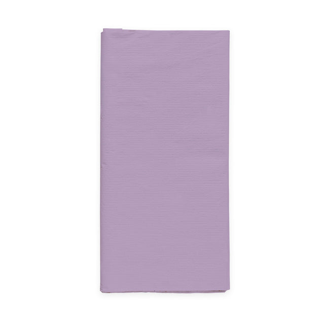 Papieren tafelkleed FSC - 120 x 180 cm - lichtpaars