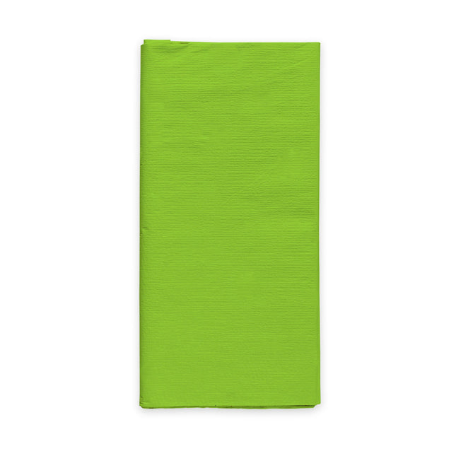 Papieren tafelkleed FSC - 120 x 180 cm - lichtgroen