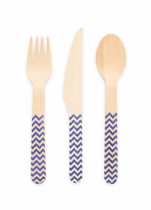 Wooden cutlery FSC - 18 pieces