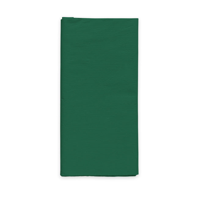Papieren tafelkleed FSC - 120 x 180 cm - groen