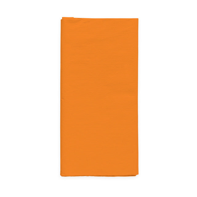 Papieren tafelkleed FSC - 120 x 180 cm - oranje